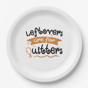 Zum Mittag- und Abendessen am Erntedank können die Pappteller