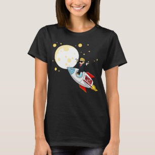 Zum Mond Wallstreetbetts Diamond Hände AMC Apes T-Shirt