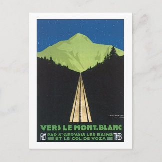 Zum Mont Blanc Postkarte