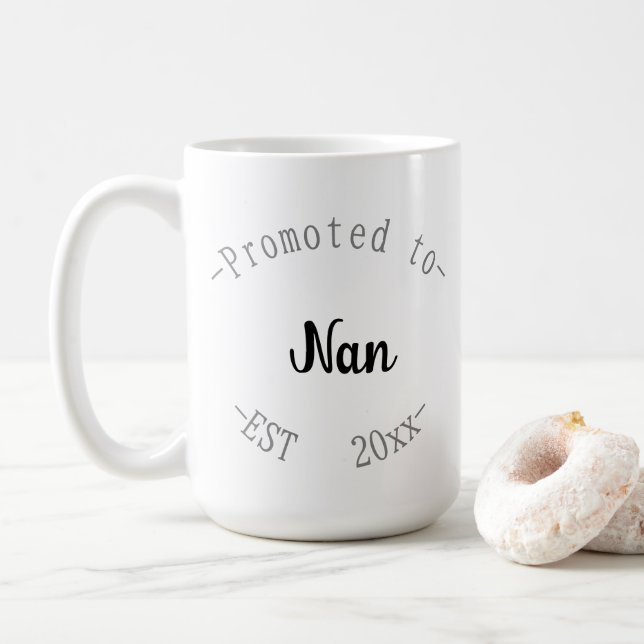 Zum Nan befördert Kaffeetasse (Mit Donut)