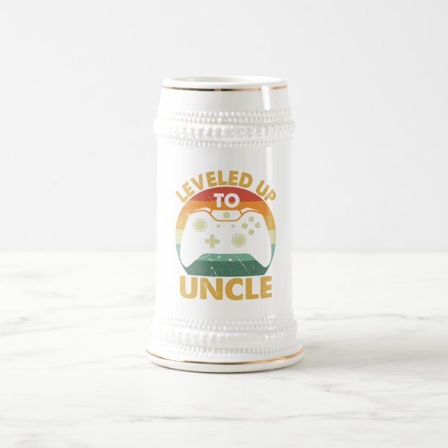 Zum Onkel aufgestiegen Bierglas (Mittel)