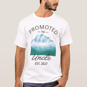 Zum Onkel befördert Erw. 2027 Neuer Onkel VI T-Shirt