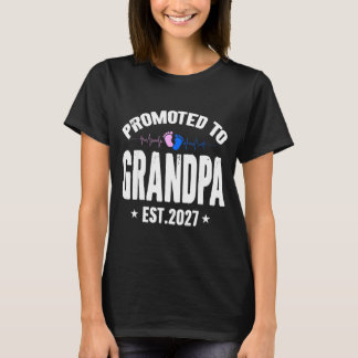 Zum Opa befördert 2027 Lustiges Shirt für neue