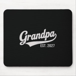 Zum Opa befördert 2027 Opa Est 2027 Opa Mousepad