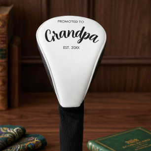 Zum Opa Befördert Bekanntgabe der Schwangerschaft Golf Headcover