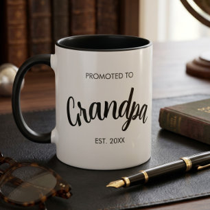 Zum Opa Befördert Bekanntgabe der Schwangerschaft  Tasse
