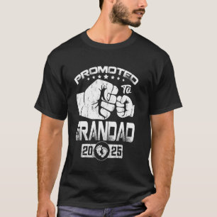Zum Opa befördert EST. 2025 Lustig bald Opa T-Shirt