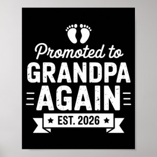 Zum Opa Befördert Est 2026 Bald Familie  Poster