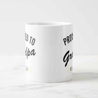 Zum Opa befördert Est. 2026 Jumbo-Tasse