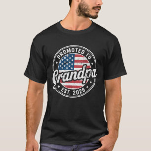 Zum Opa befördert voraussichtlich 2026 Bald Opa T-Shirt