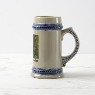 Zum Opa Stein Becher Redwood Bäume befördert Bierglas