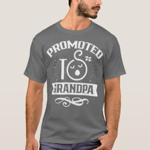 Zum Opa zum ersten Mal schwanger Großvater beförde T-Shirt