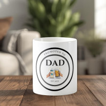Zum Papa befördert ca. 2026 Lustiges Geschenk
