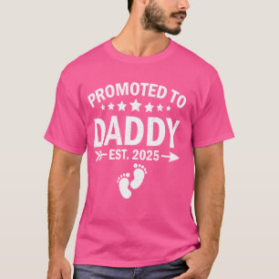 Zum Papa Befördert Erw. 2025 Bald Neuer Vater Vate T-Shirt