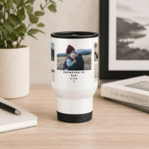 Zum Papa befördert - Fotocollage-Geschenk – Person