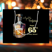 Zum perfekten Alter - Herren 65. Whiskey-Geburtsta