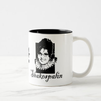 Zum Re oder nicht zu Re-Fudiate Zweifarbige Tasse