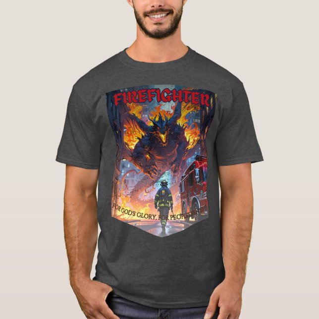 Zum Ruhm Gottes, zum Wohle der Menschen T-Shirt (Vorderseite)