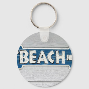 Zum Strand Schlüsselanhänger