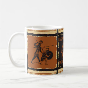 zum Thema Antikes Griechenland in Form eines Sets Kaffeetasse