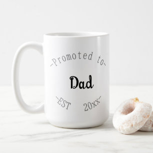 Zum Vater befördert Kaffeetasse