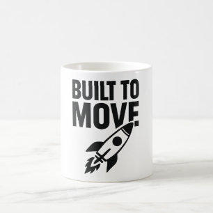 Zum Verschieben von T - Shirt erstellt Kaffeetasse