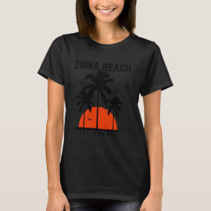 Zuma Beach California Surfboard T-Shirt