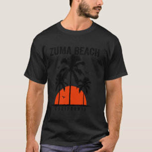 Zuma Beach California Surfboard T-Shirt