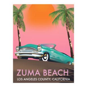 Zuma Beach Los Angeles County Kalifornien Fotodruck