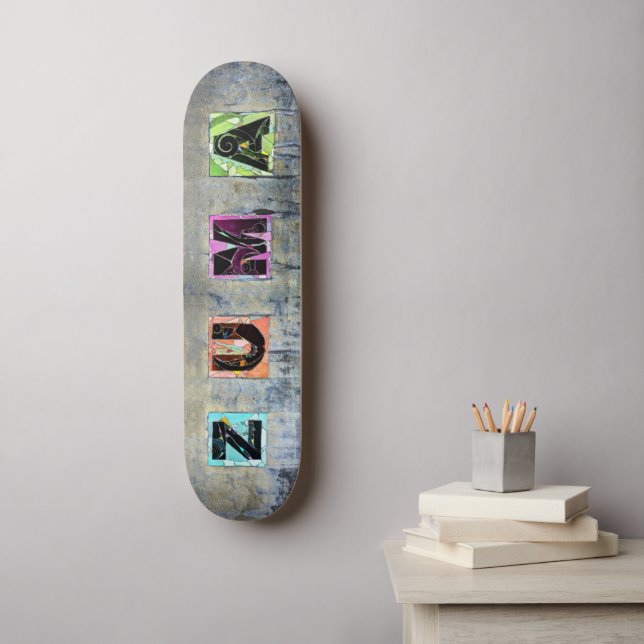 Zuma Skateboard (Wandkunst)