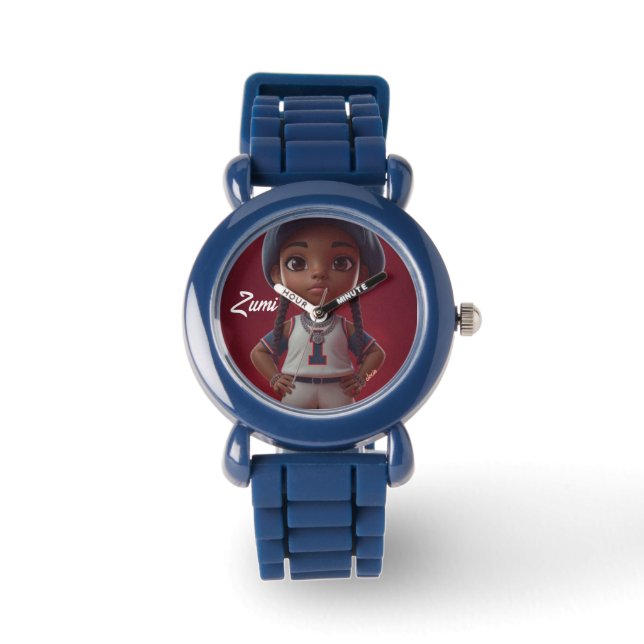 Zumi, die Basketballgürteluhr Armbanduhr (Vorderseite)