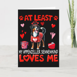 Zumindest Appenzeller Sennenhund, der mich Valenti Karte