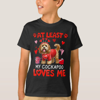 Zumindest liebt mein Apoo mich als Valentins-Singl T-Shirt