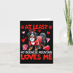 Zumindest liebt mein Berner Sennenhund mich am Val Karte