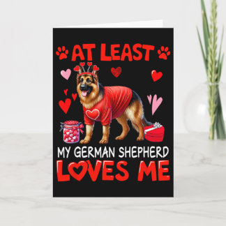 Zumindest mein deutscher Schäferhund, der mich am  Karte