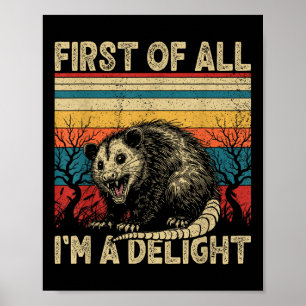 Zunächst einmal bin ich ein erstaunlicher sarkasti poster