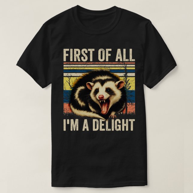 Zunächst einmal bin ich ein erstaunlicher sarkasti T-Shirt (Design vorne)