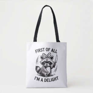Zunächst einmal bin ich ein unterhaltsamer lustige tasche