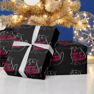 Zunächst einmal bin ich eine entzückende brüllende geschenkpapier