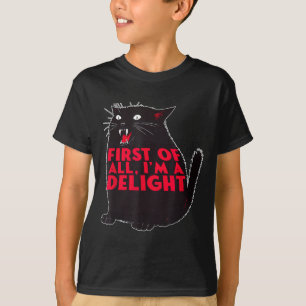 Zunächst einmal bin ich eine entzückende lustige b T-Shirt