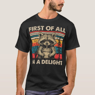 Zunächst einmal bin ich eine Freude Sarkastisch Lu T-Shirt
