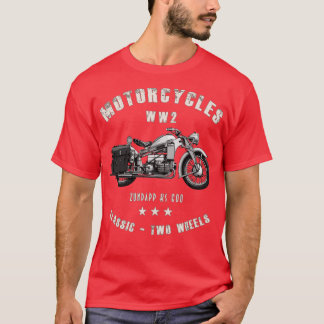 Zundapp KS 600 Retro Vintages Motorrad WW2 T-Shirt