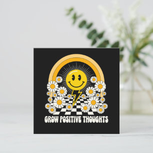Zunehmende positive Gedanken - Inspirationsblume (