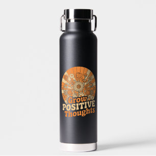 Zunehmende positive Gedanken - Inspirationsblume ( Trinkflasche