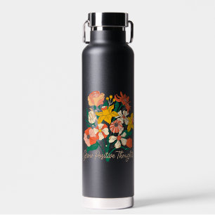 Zunehmende positive Gedanken - Inspirationsblume ( Trinkflasche