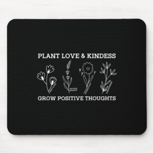 Zunehmende positive Gedanken Selbstfürsorglichkeit Mousepad
