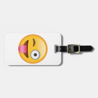 Zunge raus mit Winking Eye - Emoji