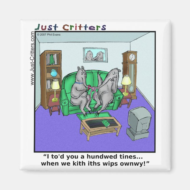 Zunge-tied Magnet (Vorne)