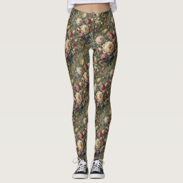 🩸 Zungenblüten - Gothic Viktorianisch Leggings
