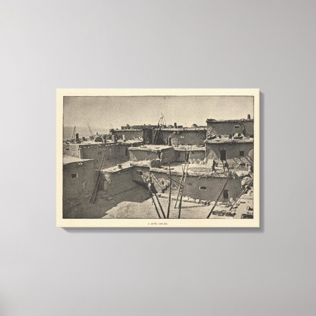 Zuni Court Leinwanddruck (Vorderseite)